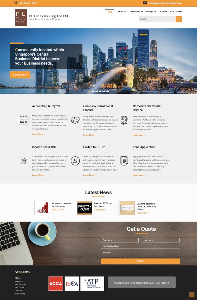 plbiz ecommerce website development